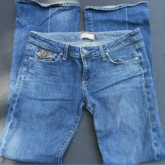 PAIGE Denim - PAIGE Fairfax Denim Jeans Flare Bootcut Low Rise Size 31